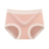 60 pairs of Lenzing Modal mid-waist underwear for women, large size, seamless, nude, breathable, paclitaxel antibacterial crotch briefs Item Picture